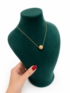 Colier aur galben 14 K colectie ITALIA model BILUTA FATETATA