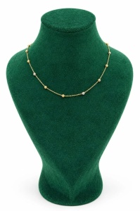 Colier aur galben 14 K colectie ITALIA model BILUTE - Img 3
