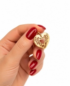 Pandantiv aur galben 14 K colectie ITALIA model INIMA