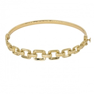 Bijuterii aur galben 14 K bratara fixa colectie noua ITALIA model GEOMETRIC