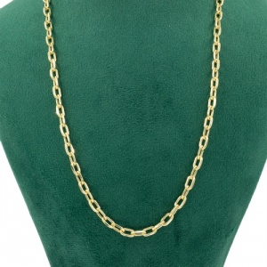 Bijuterii aur galben 14 K lanturi colectii noi 55 cm - Img 2