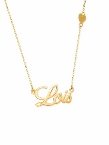 Bijuterii personalizate aur galben 14 K model LANT CU NUME
