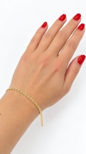 Bratara din aur galben 14 K colectie ITALIA