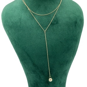 Colier aur galben 14 K model BILUTA