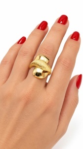 Inel aur galben 14 K colectie noua model FANTEZIE