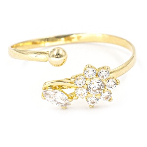 Inel copii aur galben 14 K model FLORICICA