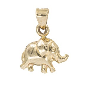 Pandantiv aur galben 14 K colectie ITALIA model ELEFANTEL