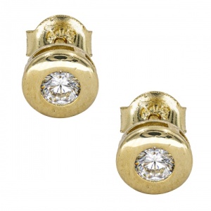 Bijuterii aur galben 14 K cercei colectie noua model ASPIRINA