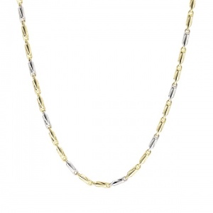 Bijuterii aur galben 14 K lant colectie noua model ITALIA 60 cm - Img 2