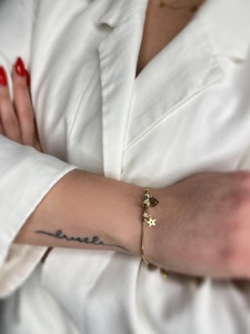 Bratara din aur 14 K model CHARM STEA
