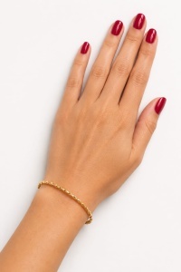 Bratara fixa aur galben 14 K colectie ITALIA model RASUCIT
