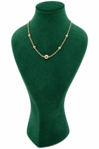Colier aur galben 14 K colectie ITALIA model BILUTE - Img 2