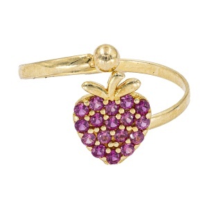 Inel copii aur galben 14 K model CAPSUNICA