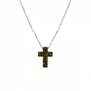 Lant cu pandantiv argint 925 model CRUCE