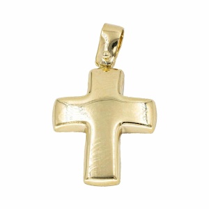 Pandantiv aur galben 14 K colectie ITALIA model CRUCE