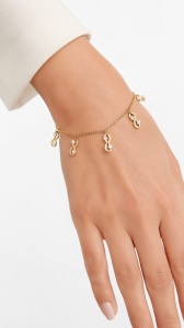 Bijuterii aur galben 14 K bratara colectie noua ITALIA model INFINITY