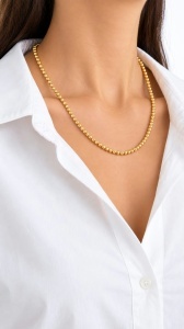 Bijuterii aur galben 14 K Colier colectie noua model BILUTE