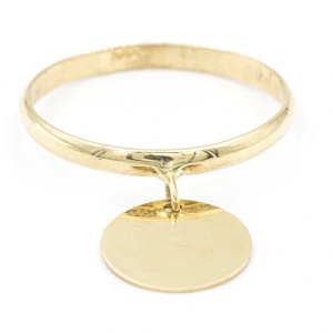 Bijuterii aur galben 14 K inele colectii noi model BANUT R 16 - Img 2