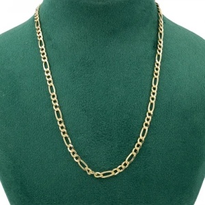 Bijuterii aur galben 14 K lanturi colectie noua 55 cm - Img 3