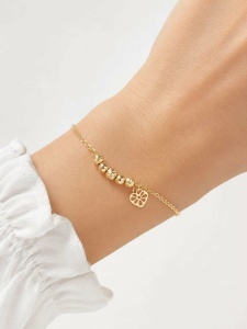Bratara aur galben 14 K colectie ITALIA model INIMA