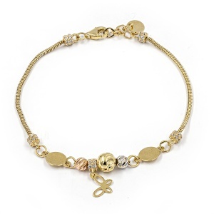 Bratara aur galben 14 K model CHARM - BANUT