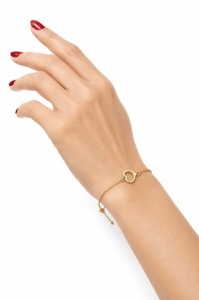 Bratara aur galben 14 K model INIMA - Img 2