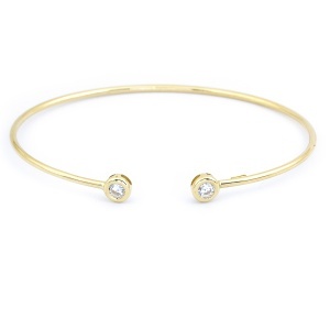 Bratara fixa aur galben 14 K colectie ITALIA model ASPIRINA