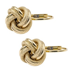 Cercei aur 14 K colectie noua ITALIA model TURBAN