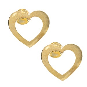 Cercei aur galben 14 K colectie ITALIA model INIMA