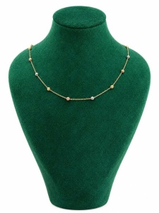 Colier aur galben 14 K colectie ITALIA model BILUTE - Img 4