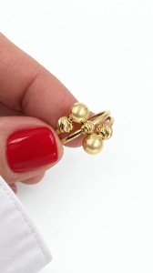 Inel aur galben 14 K colectie noua model BILUTE