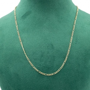 Lant aur galben 14 K colectie ITALIA model 45 cm - Img 2