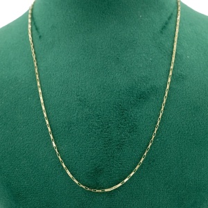 Lant aur galben 14 K colectie ITALIA model 45 cm