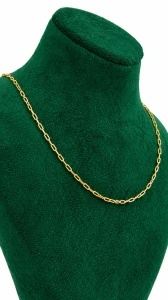 Lant aur galben 14 K colectie ITALIA model 50 cm - Img 3