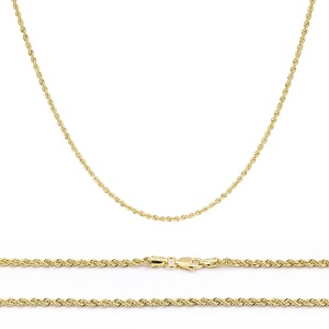 Lant aur galben 14 K colectie ITALIA model FRANGHIUTA L40 - Img 2