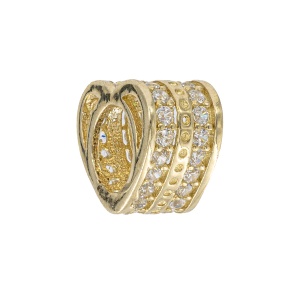 Pandantiv aur galben 14 K model CHARM - INIMA