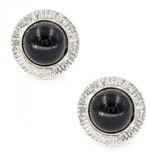 Bijuterii argint 925 set colectii noi model ROTUND - BLACK - Img 4