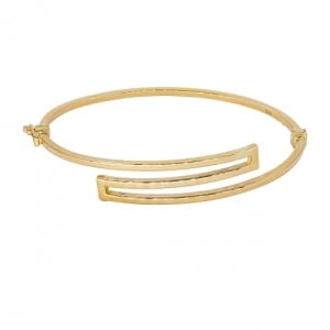 Bijuterii aur galben 14 K bratara fixa colectie noua ITALIA model GEOMETRIC