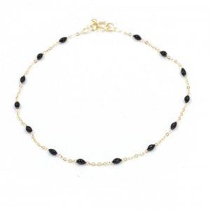 Bijuterii aur galben 14 K bratara mobila colectie noua ITALIA model BLACK - Img 2