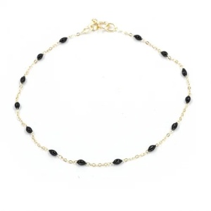 Bijuterii aur galben 14 K bratara mobila colectie noua ITALIA model BLACK - Img 3