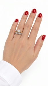 Bijuterii aur galben 14 K inel colectie noua model ABSTRACT - Img 2