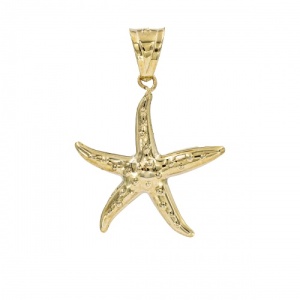 Bijuterii aur galben 14 K pandantiv colectie noua model STEA DE MARE