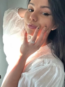 Bijuterii aur galben inel de logodna colectii noi model PRINCESS - Img 3