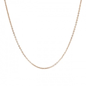 Bijuterii aur roz 14 K lant colectie noua 45 cm