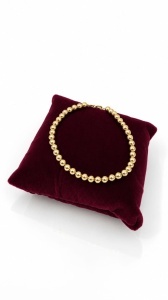Bratara aur galben 14 K colectie ITALIA model BILUTE - Img 4