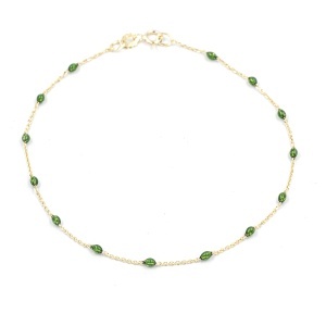 Bratara aur galben 14 K colectie ITALIA model GREEN