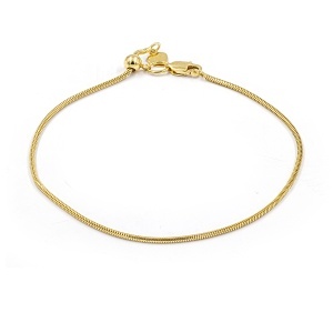 Bratara reglabila aur galben 14 K model BILUTA