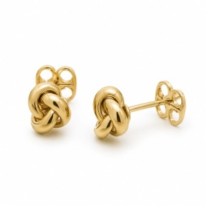 Cercei aur galben 14 K colectie ITALIA model TURBAN