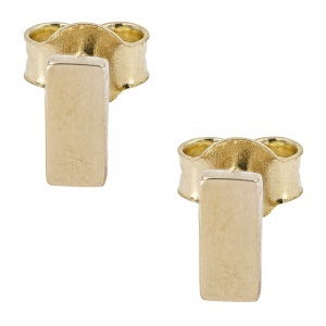 Cercei aur galben 14 K model GEOMETRIC