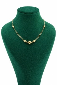 Colier aur galben 14 K colectie ITALIA model BILUTE